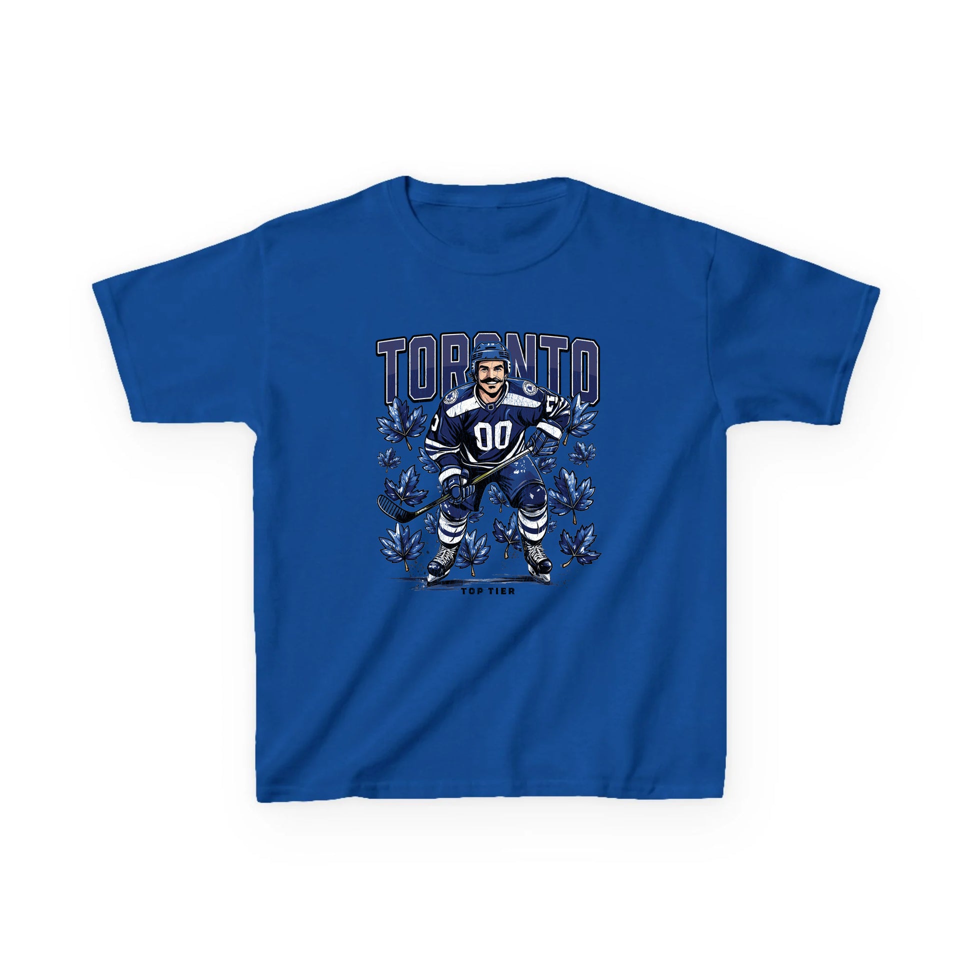 Toronto Hockey Blue Kids Tshirt TOP TIER. Premium Sports Apparel, T-shirts, Merch, Threads and Street