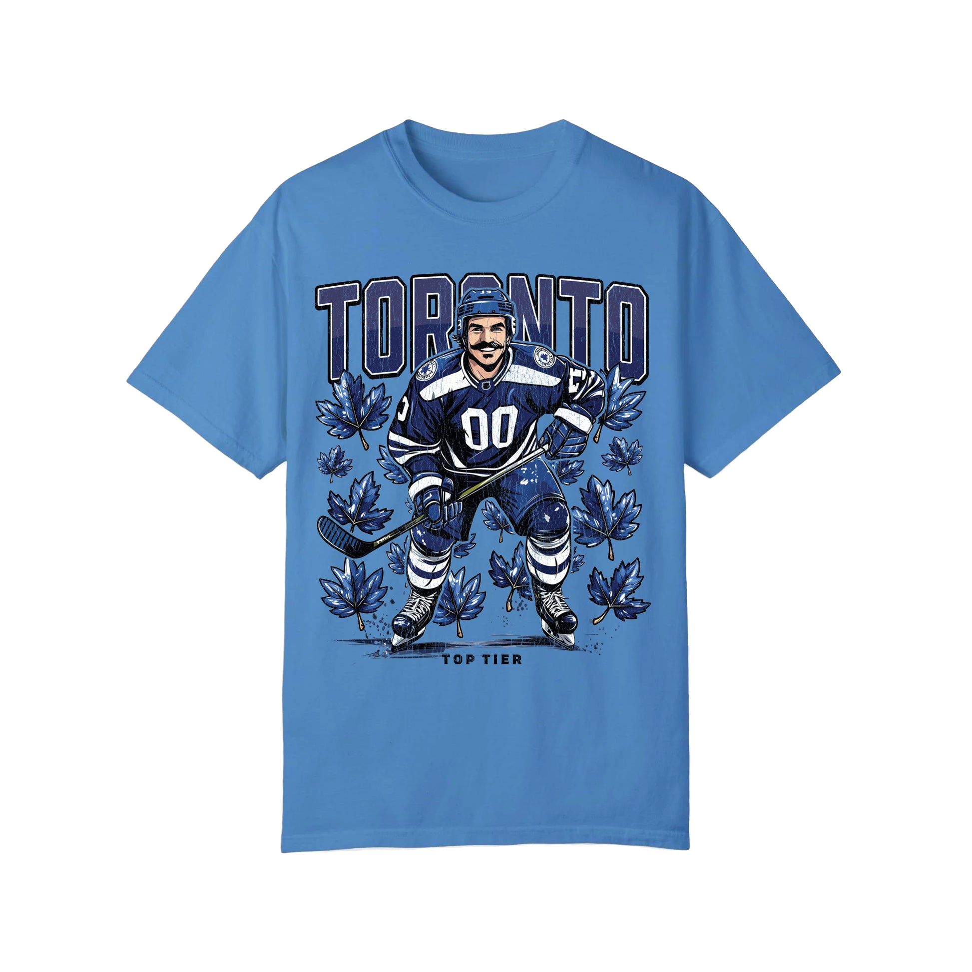 Toronto Hockey Blue Tshirt TOP TIER. Premium Sports Apparel, T-shirts, Merch, Threads and Street