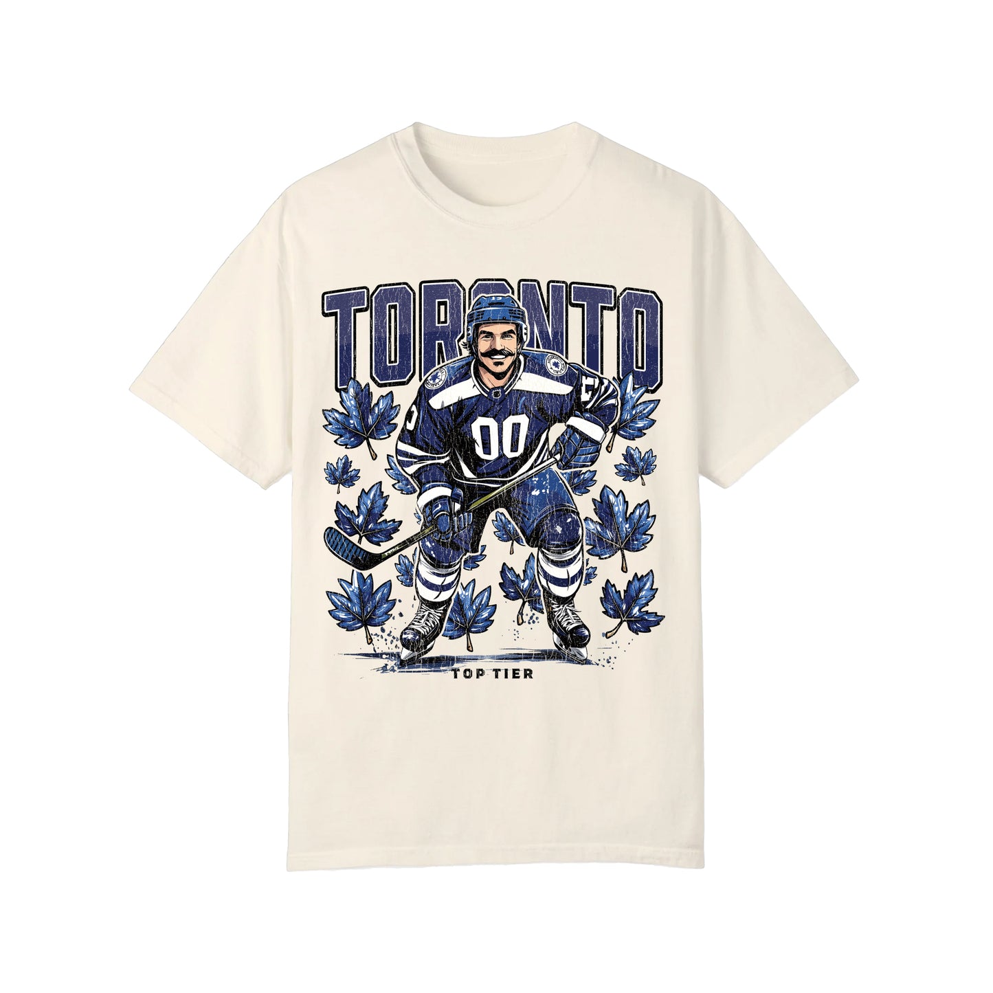 Toronto Hockey Ivory Tshirt TOP TIER. Premium Sports Apparel, T-shirts, Merch, Threads and Street