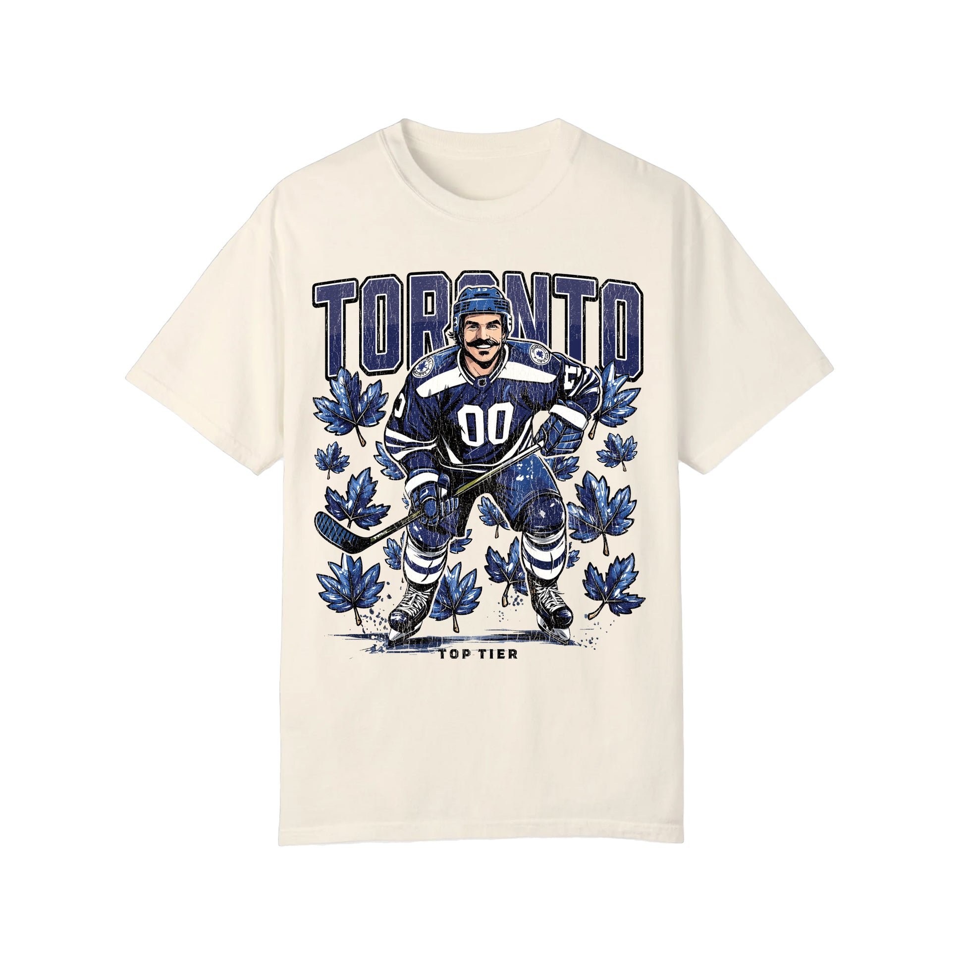 Toronto Hockey Ivory Tshirt TOP TIER. Premium Sports Apparel, T-shirts, Merch, Threads and Street
