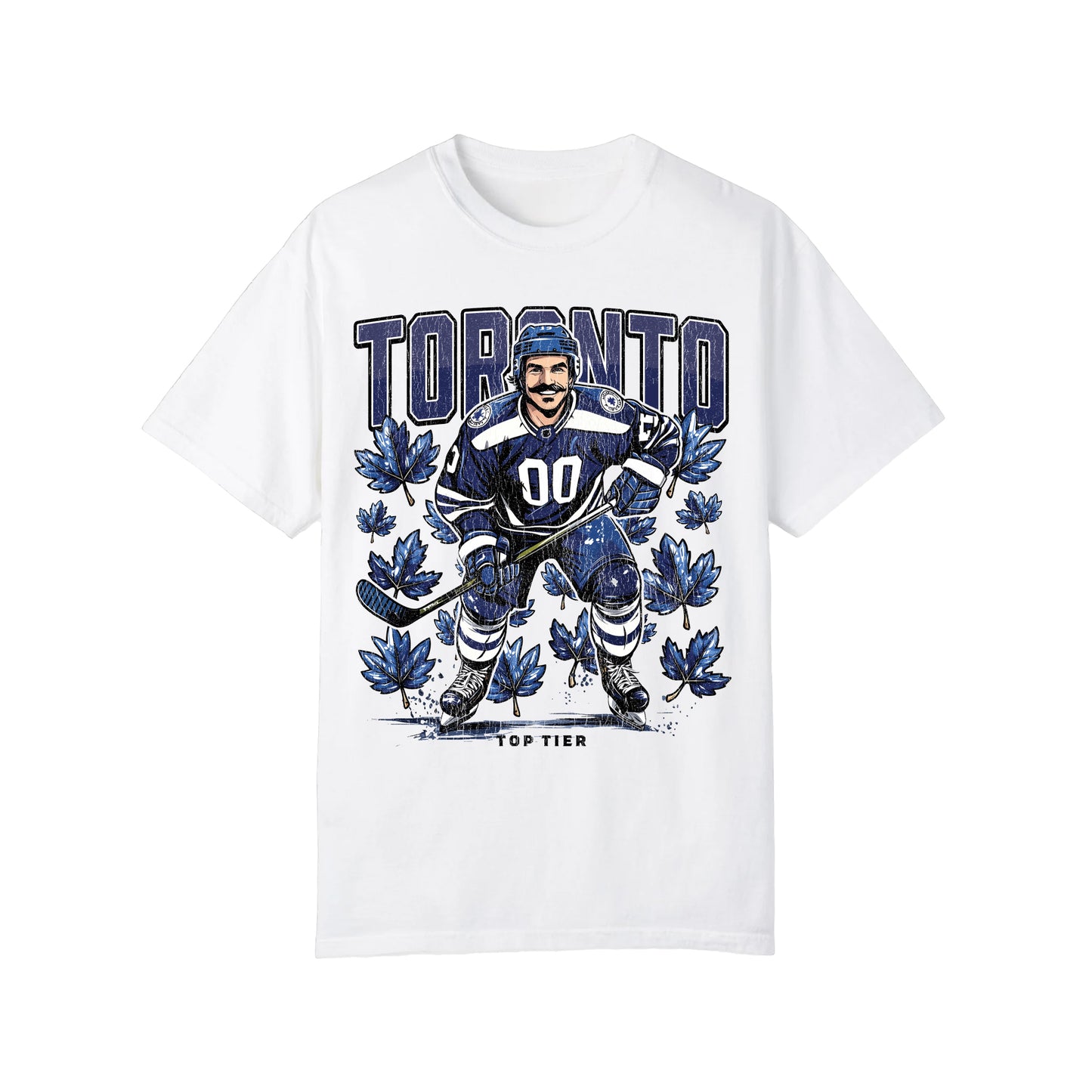 Toronto Hockey White Tshirt TOP TIER. Premium Sports Apparel, T-shirts, Merch, Threads and Street