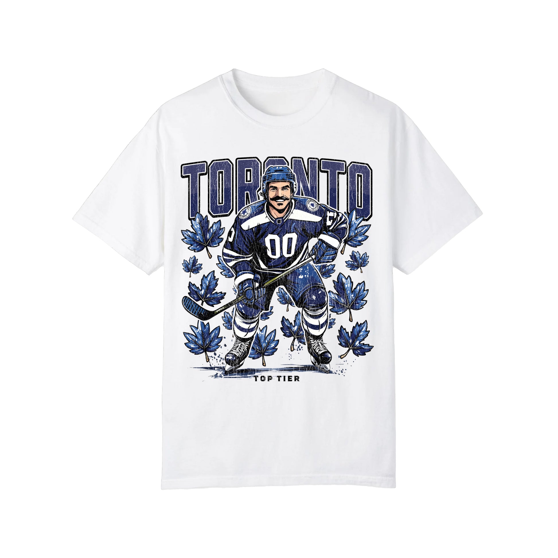 Toronto Hockey White Tshirt TOP TIER. Premium Sports Apparel, T-shirts, Merch, Threads and Street