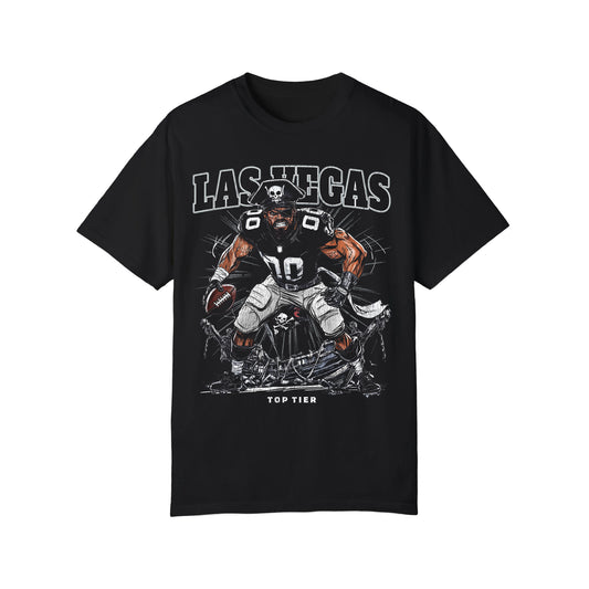 Las Vegas Football Black Tshirt TOP TIER. Premium Sports Apparel, T-shirts, Merch, Threads and Street